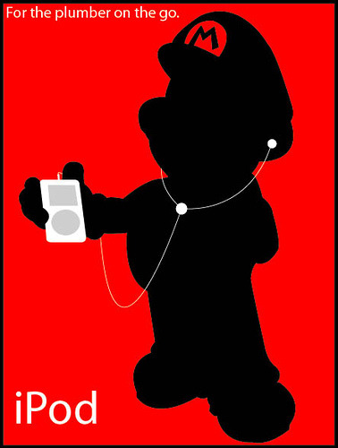 wallpaper ipod. iPod Ad Wallpaper iSpoof iPod