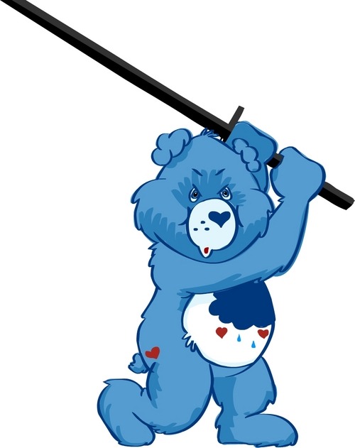 Care Bear tattoo idea for my right shoulder blade, thank you Nicole for the 
