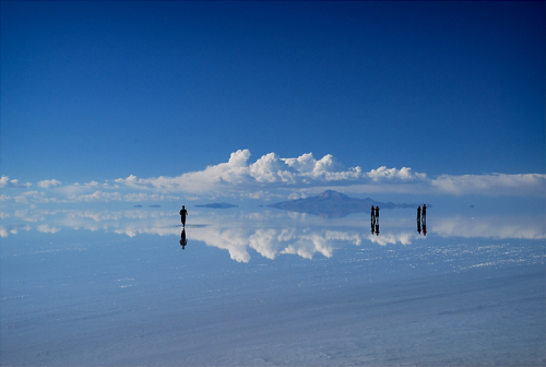 Bolivian Salt Flats. Salar de Uyuni (Bolivian salt