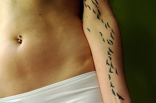 Birds tattoo and other attributes via KahaDidi Flickr kahadidi