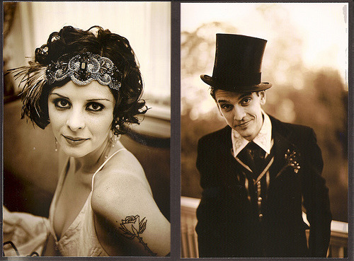 dying to find a 1920s headband like this to wear for my wedding