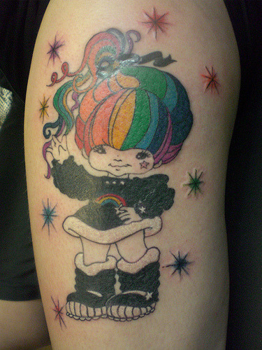 rainbow tattoo. rainbow tattoo. goodwinter: