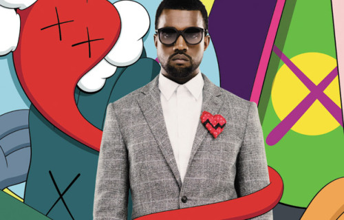 kanye west album cover 808. Kaws x Kanye West With the