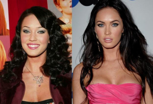 megan fox before and now