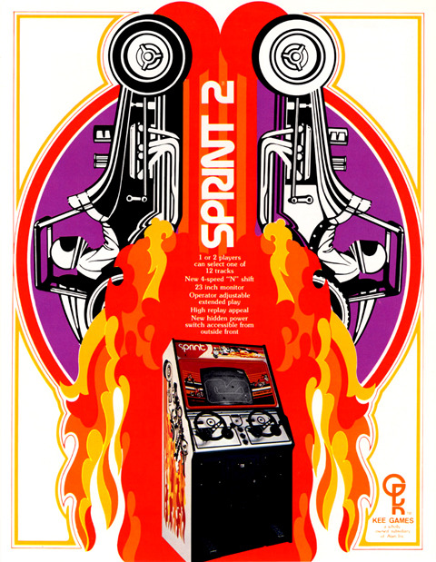 Title: Sprint 2 (Kee Games)
Year: 1976