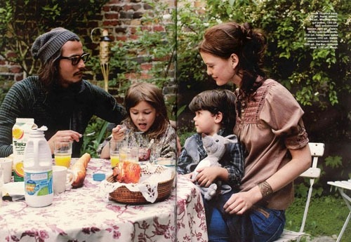 johnny depp wife vanessa. Johnny Depp, His daughter