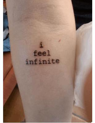 I Feel Infinite. from The Perks of Being a Wallflower. done by Viktor at 
