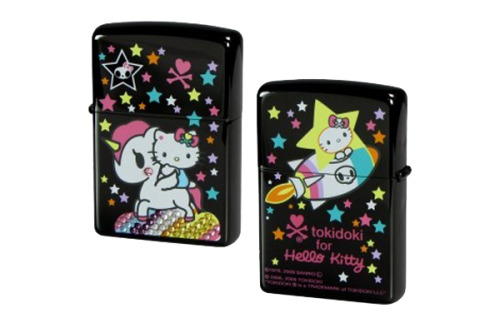 Extremely Limited Edition Tokidoki for Hello Kitty Zippo lighter.