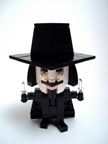 
V for Vendetta LEGO CubeDude | likecool.com

via inspiracao