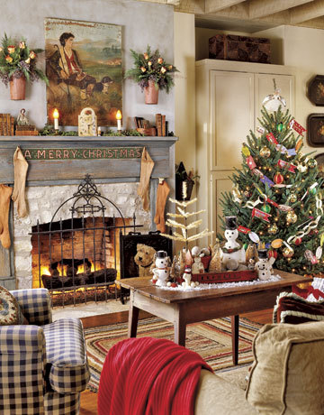 decorations christmas living room