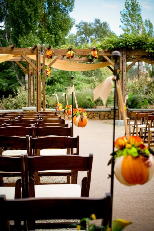  pumpkins Fall Decorations Wedding Event Ideas Aisle Decorations