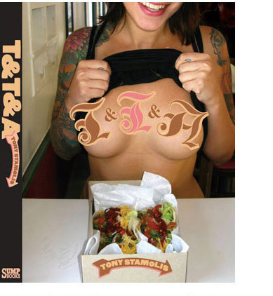 Tacos and tits and ass. A coffee table book featuring topless tattooed women 