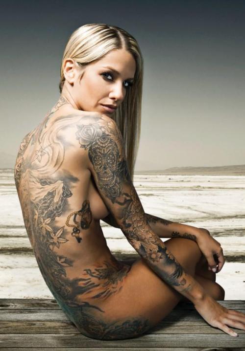 tattoed girl