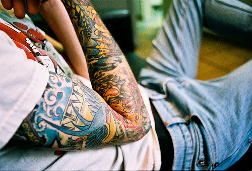 Boys with sleeves�.Yes please!