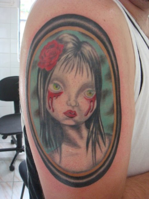Hello, this is my new Mark Ryden´s tatto. Made in Brazil Cheers