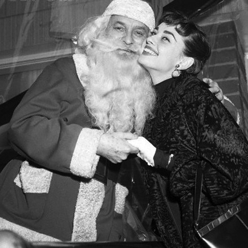 Claus & Hepburn.
Happy Holidays from The Impossible Cool.