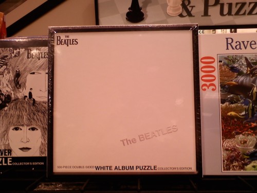 White Album Cover Beatles. Beatles White album cover