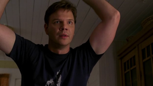 preachelectric:  Sarah, your boo has some nice arms. Season 2, Episode 9: I Will Rise Up  2. Jim Parrack