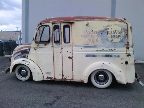 1951 divco milk truck rat rod THE HAMB 1951 Divco Milk Truck