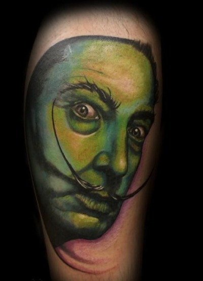 salvador dali tattoos. salvador dali tattoos. Salvador Dali Portrait Tattoo; Salvador Dali Portrait Tattoo. hexor. Apr 21, 10:41 PM. Even more entertaining is the fact