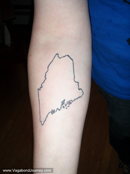 state tattoos. we've got NJ on our wrists. what have you got?