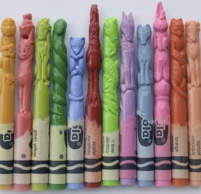 If It’s Hip, It’s Here: Diem Chau’s Crayons Carved As The 12 Chinese Zodiacs