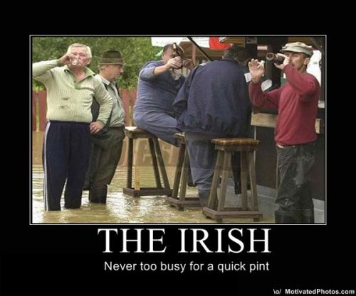 funny irish jokes. The Irish, never too busy for