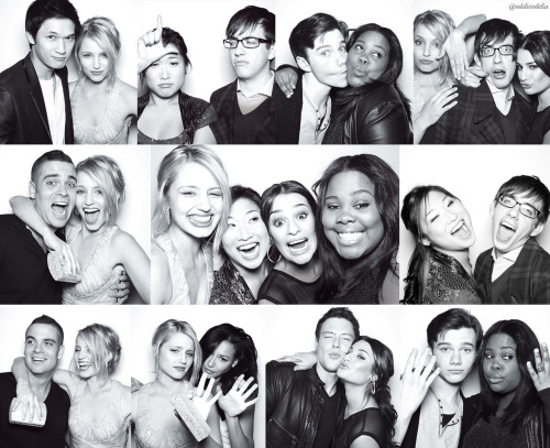 the glee cast - instyle photoshoot - oh i love them so. (via http