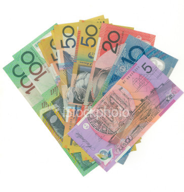 australian dollar bill. Australian Currency