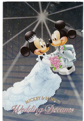 tagged as mickey mouse minnie mouse wedding love disney