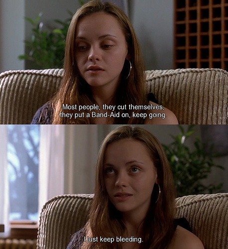 oliviathelilybee:  Prozac Nation is what I am watching today I love it.