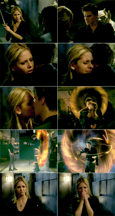 love you angel. I love you. Angel: I love you… Buffy: Close your eyes.