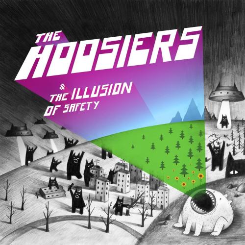 The new cover for the new album from The Hoosiers - it&#8217;ll be released on 16th August 2010. More information available at www.thehoosiers.com