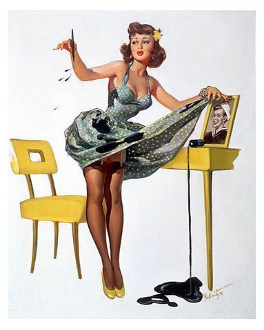 I love the art of the pin up girl 8230 160