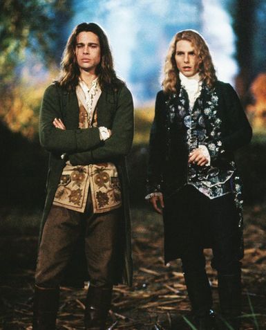 Tom Cruise and Brad Pitt as Lestat and Louis from the 1994 film “Interview 
