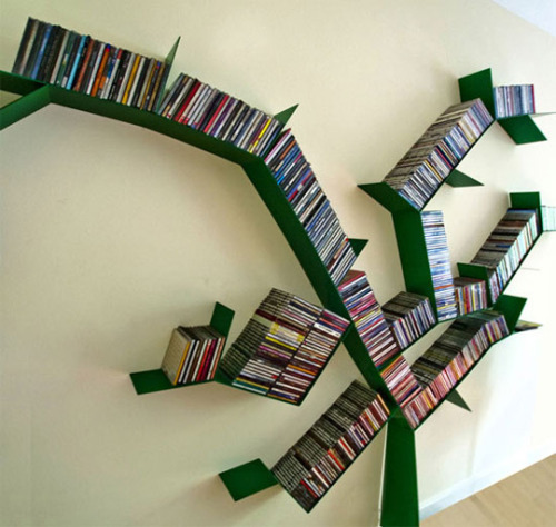 tree shelf designed by Defact