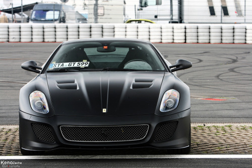  ryokou Matte black Ferrari 599 GTO 