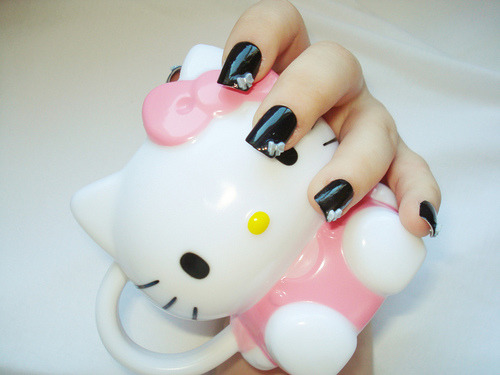 24 notes Tags: cute hello kitty japan kawaii nail art mug