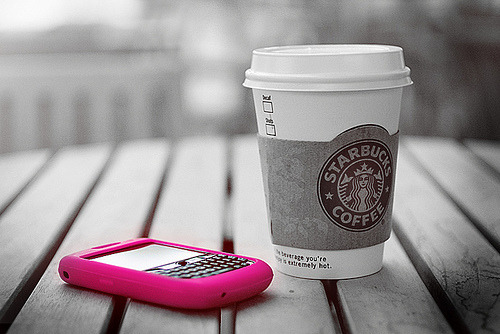 Starbucks' coffee. ♥