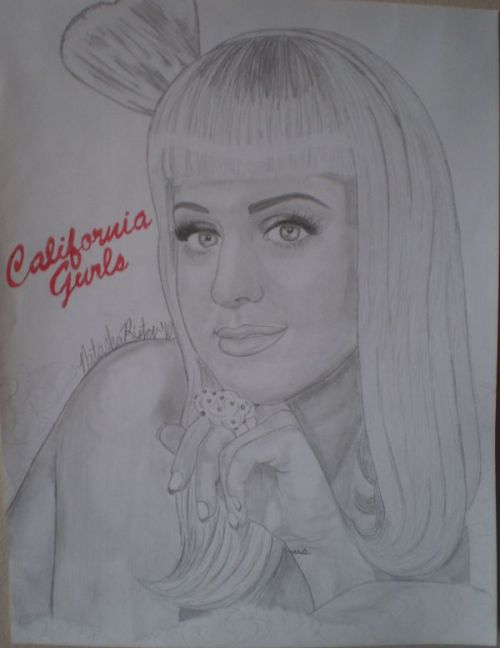 Just a Katy Perry drawing I drew a couple months ago thought I would share