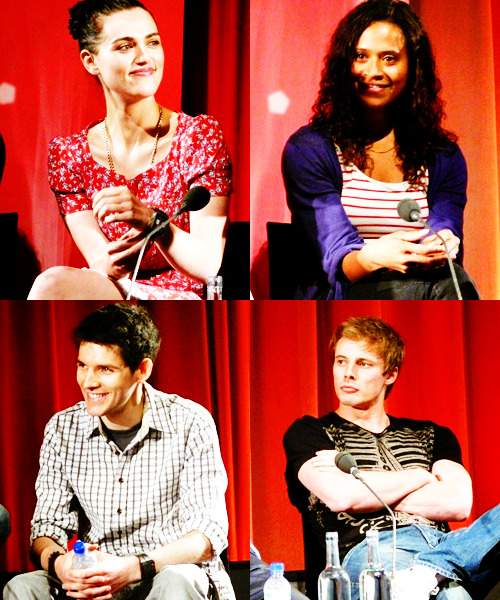 Tagged merlin katie mcgrath angel coulby bradley james colin morgan 