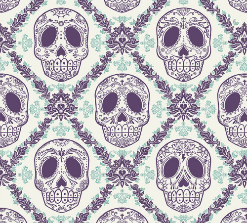 wallpaper mexican skulls 