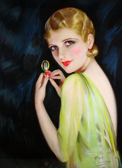 1920s makeup look. may 1920s+flapper+makeup