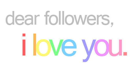 anywherewithsmiles:

dontletyourselfdown:

followlorenaon:

:)

yeah, I really do &lt;3

not just my followers, I love all of you who reblog me. following me, or not &lt;3

Thanks for following.^^,