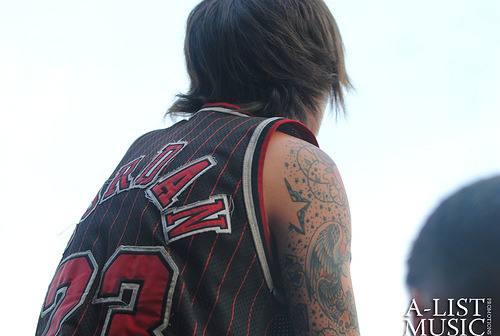 #bmth #oli sykes #oliver sykes #sleeve #tattoo #warped tour 2010 #live show