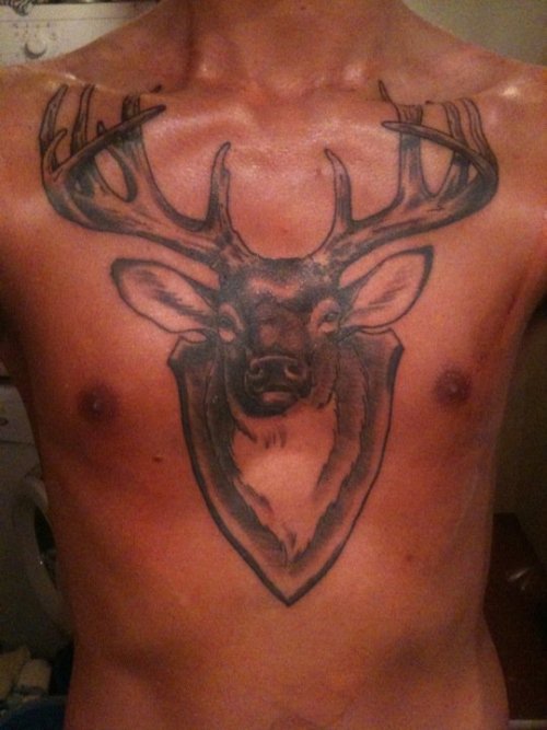 my first real tattoo i always wanted a chestpiece and it had to be 