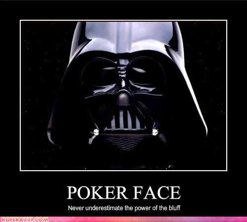 Tagged: star wars, darth vader, poker face, funny, .