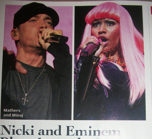 eminem nicki minaj romans revenge. Nicki Minaj and Eminem Blow