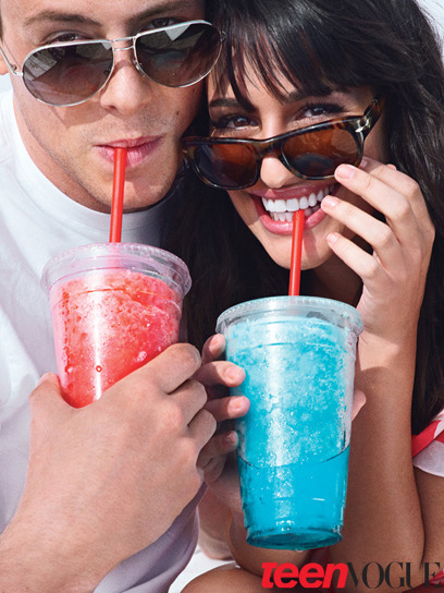Cory Monteith&Lea Michele Teen Vogue Photoshoot!