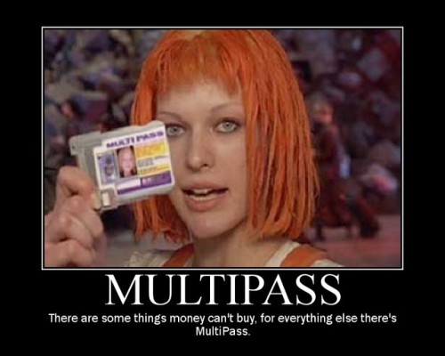 Multipass. link 20 notes comments · #nonTrek #The 5th Element